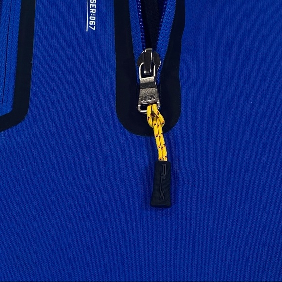 RLX Ralph Lauren Expedition Technology 1/4 Zip Jacket Sweater Size M - Picture 7 of 12